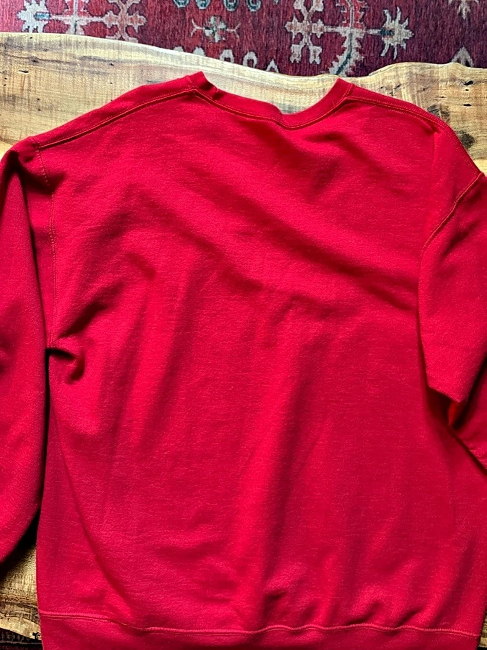 Fruit of the Loom Classic Fleece Crewneck Sweatshirt Red XL